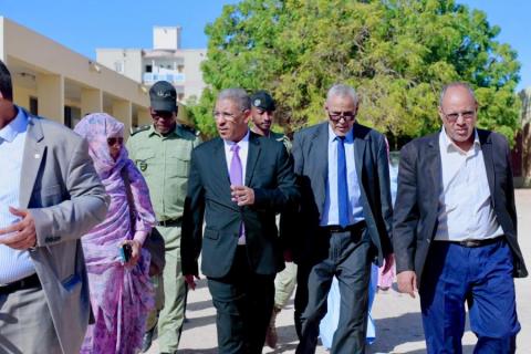 الأمين العام يتفقد مراكز امتحان مسابقتي الأولمبياد الوطني ورالي العلوم